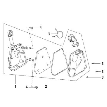 Luftfilter Generic Ideo schwarz 2010 2-Takt 25