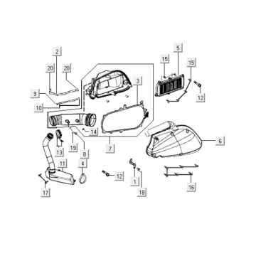 Luftfilter Kymco Grand Dink 250cc