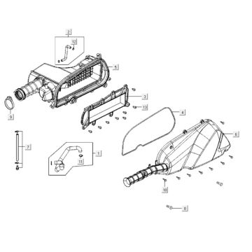 Luftfilter Kymco Gti 300i
