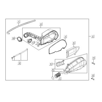 Luftfilter Kymco People One 125i