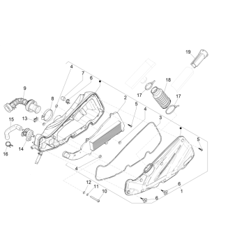 Luftfilter Piaggio Liberty 50 4-Takt (IGET Euro 4)