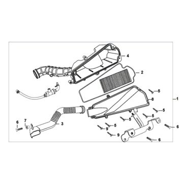 Luftfilter Sym Symphony ST euro4