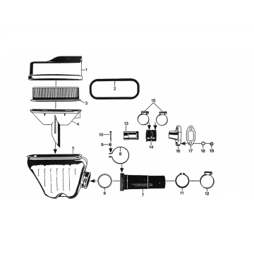 Zundapp 530 Luftfilter alle Typen