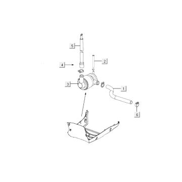 Luftmembran Kymco Agility 12 4-Takt 125 blau