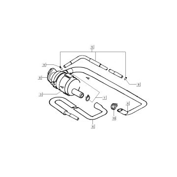 Luftmembran Kymco New Dink 4-Takt schwarz metallic