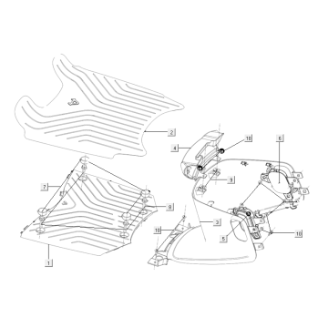 Trittbrett Niu M+ Sport