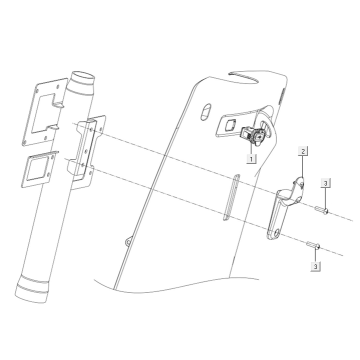 USB - Taschenhaken Niu M+ sports