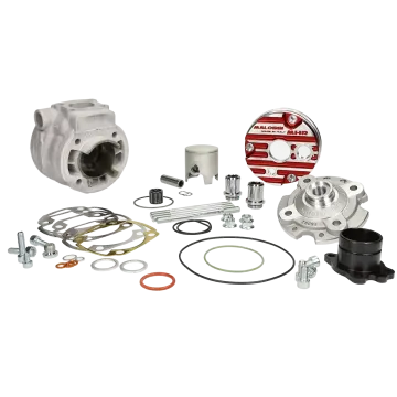 Zylinderkit Minarelli horizontal LC 70cc 47,6 mm Testa Rossa Mhr Team 3115390 Malossi
