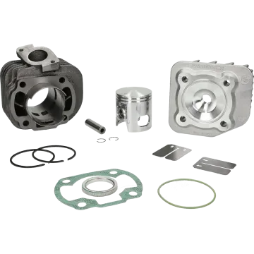 Zylinder mit Zylinderkopf -Malossi 70 ccm Sport- Minarelli AC liegend 317083