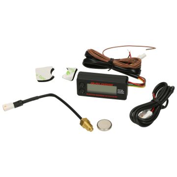 Drehzahlmesser - Temperaturmesser - Betriebsstunden -Malossi- universal digital (69mm x 32mm x 16mm) 5817540B original