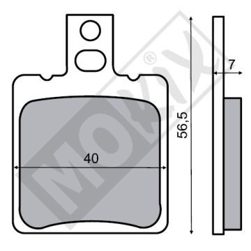 BREMSBELAG LUCAS STD APR/MBK/SCHIMMEL CE