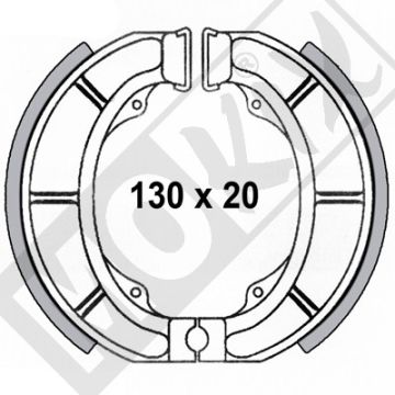 BREMSBACKENSATZ LUCAS APRILIA CE