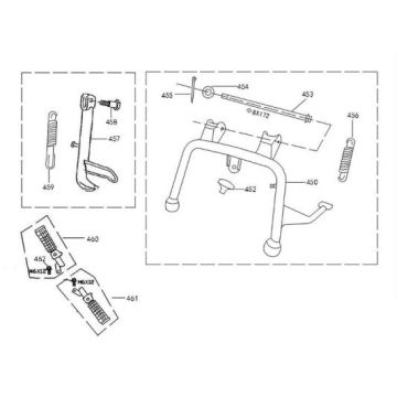Hauptstand Neco Borsalino Oro mattweiß