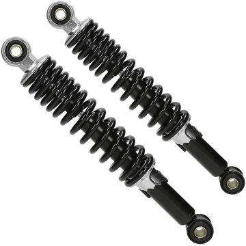 Stoßdämpfersatz universal schwarz 28cm Länge Mitte-zu-Mitte Bolzenloch MKX