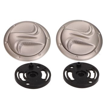 Montageset Visier MT Helm Urban Retro chrom