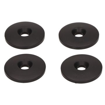 Windschutzscheibenbefestigungsplatte KXM schwarz