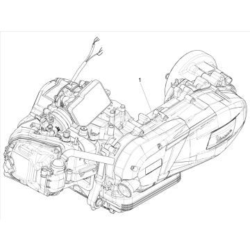 Motor: Vespa Sprint 125 4T 3V IE ABS E5 2021 (EMEA)