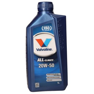 Valvoline 20W50 Durablend (mit Füllöl) 1 l