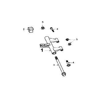 Motoraufhängung Peugeot V-clic Sky Blue