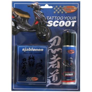 Spraydose (Tattoo deinen Roller) robust schwarz 50ml Motip