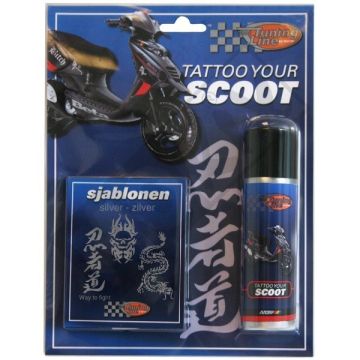 Spraydose (Tattoo deinen Roller) robust silber 50ml Motip