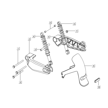 Stoßdämpfer Niu N-Pro