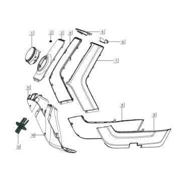 Frontabdeckungen Niu N-GT