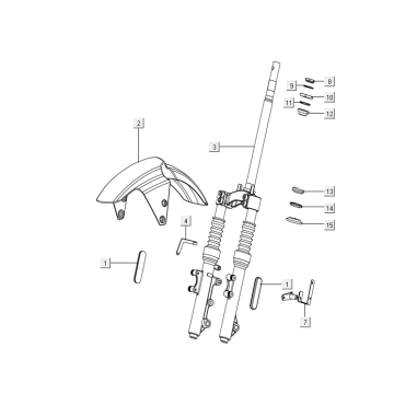 Vordergabel Niu N-GT