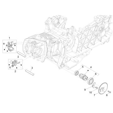 Nockenwelle Vespa Sprint 125 4T 3V IE ABS E5 2021 (EMEA)