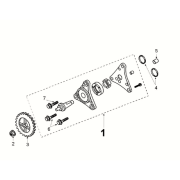 Peugeot Kisbee 4-Takt-Euro-5-Ölpumpe