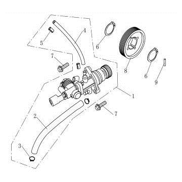 Ölpumpe AGM Venom schwarz