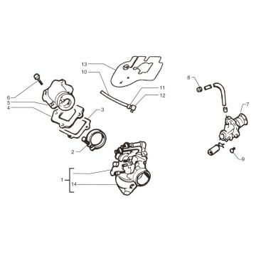Ölpumpe Beta Ark-K AC blau 2008 2-Takt