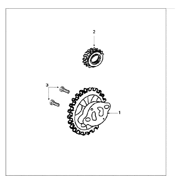 Ölpumpe Peugeot Tweet altbraun