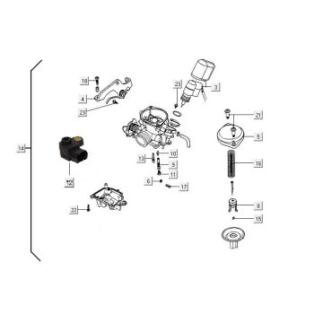 DellOrto ECS 19mm Vergaser