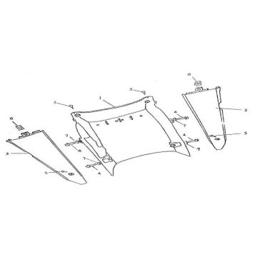 Unterrock China GT rosa