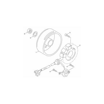 Zündung Yamaha Aerox 4-Takt 2014