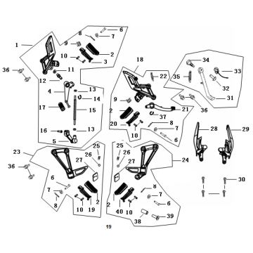 Andere Teile China Strada