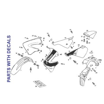 Blech SENDA R X-TREME 2007 E2 3ED