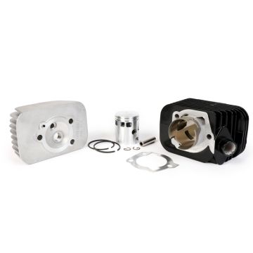 Zylinder Pinasco Aluminium 60 cc schwarz Durchmesser 42mm Piaggio Ciao, Bravo, Boxer (Kolbenbolzen = Durchmesser 10mm)
