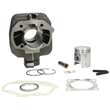 Zylinder mit Zylinderkopf -Polini- 50 Sport - Peugeot liegend AC 2-Takt 142.0159