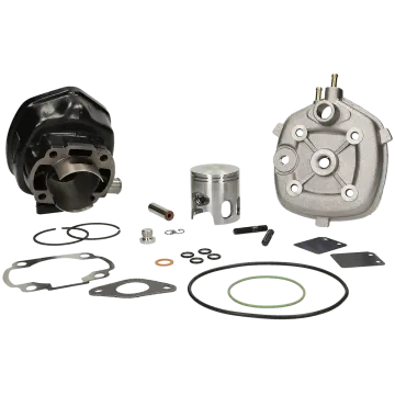 Zylinder mit Zylinderkopf - Polini 70 ccm Sport - Minarelli LC horizontaler 10mm Kolbenbolzen 166.0083