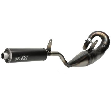 Auspuff -Polini Sport- klar Piaggio/Vespa Mofa 50 Ciao/Bravo/Citta 200.0132