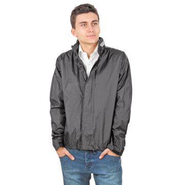 Regenmantel OJ Atmosfere Compact Top schwarz