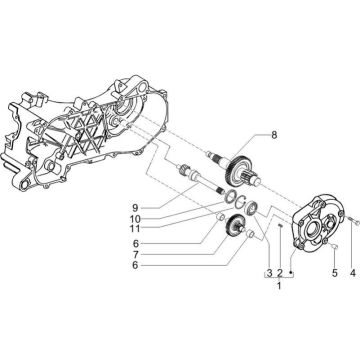 Getriebe Vespa Lxv 2-Takt