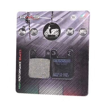 Bremsbeläge RMS u.a. Malaguti XSM-XTM/Buxy-Elyseo-Elystar-Jet Force-Looxor-Ludix-Speedake-Speedfight 1-2-Vivacity/DT-R-TZR/RX-SX-Senda
