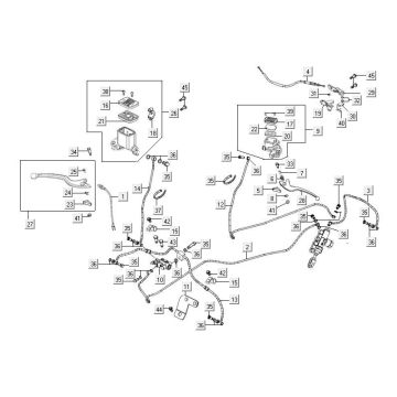 Bremssystem Kymco MXU 300R