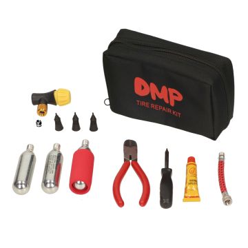 Reparaturset Roller-/Motorradreifen Tubeless Luxus 12-teilig DMP