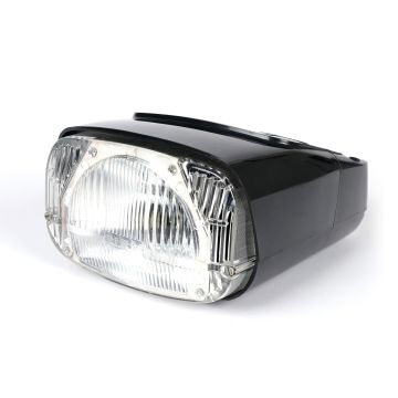 Scheinwerfer SIEM Piaggio Boxer 2 mattgrau mit DGM-Gütezeichen