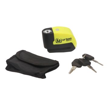 Bremsscheibenschloss mit akustischem Alarm und Lichtalarm Artago Urban, 6 mm Dicke