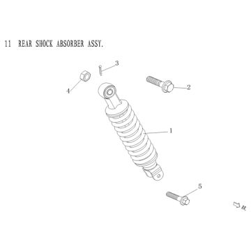 Stoßdämpfer Agm Qube